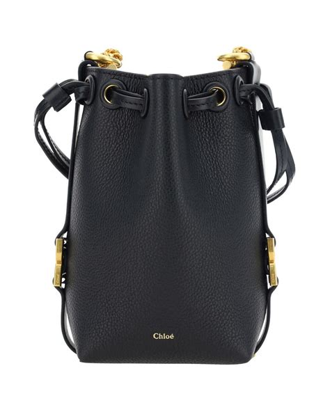 chloe bucket bag black|chloe marcie bucket bag.